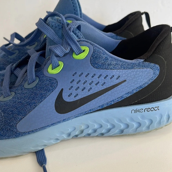 NIKE LEGEND REACT Blue Running Trainers Sneakers AA1625 406 size 8 - Picture 6 of 14